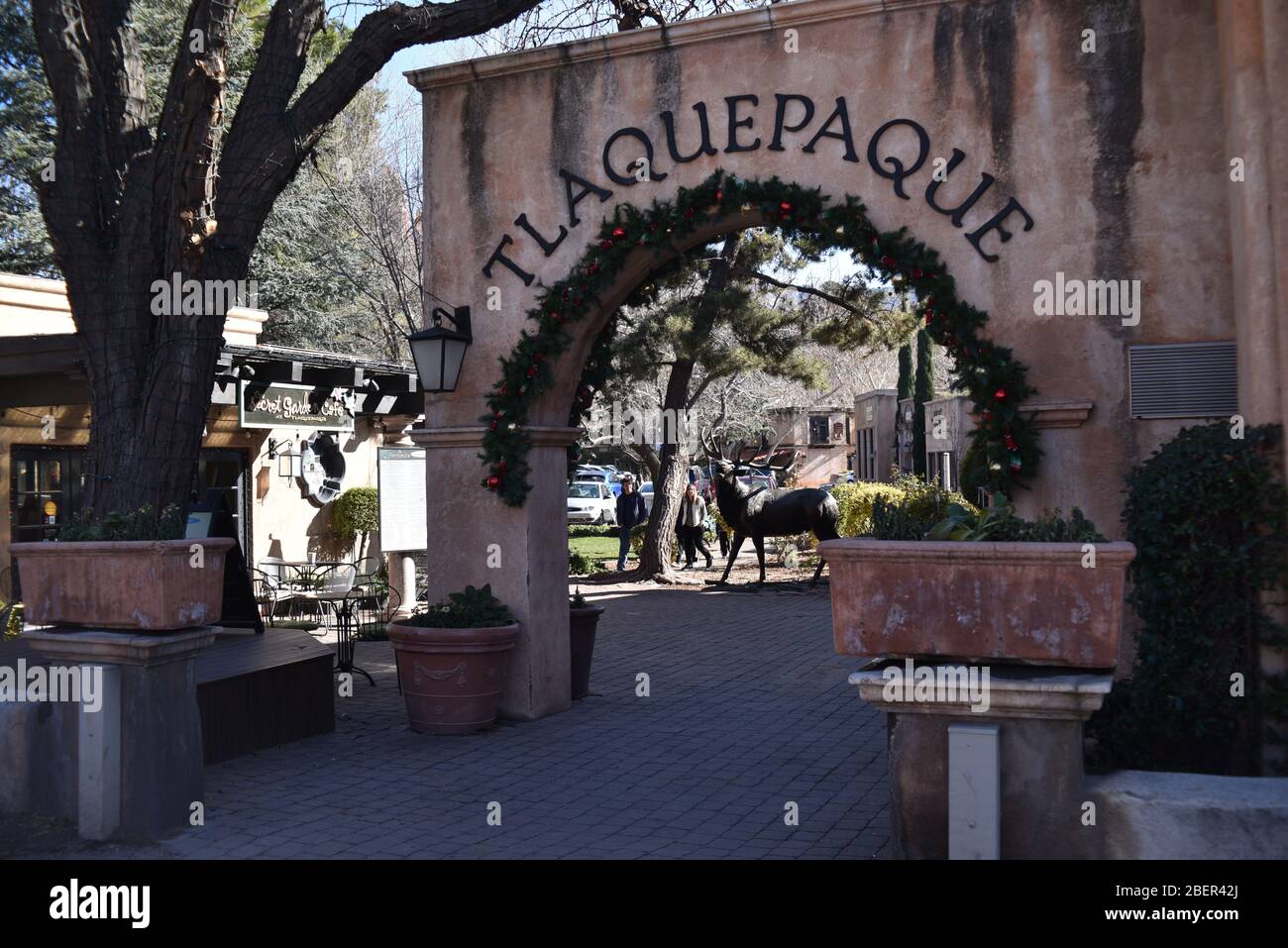 Tlaquepaque Sedona Stock Photos &amp; Tlaquepaque Sedona Stock