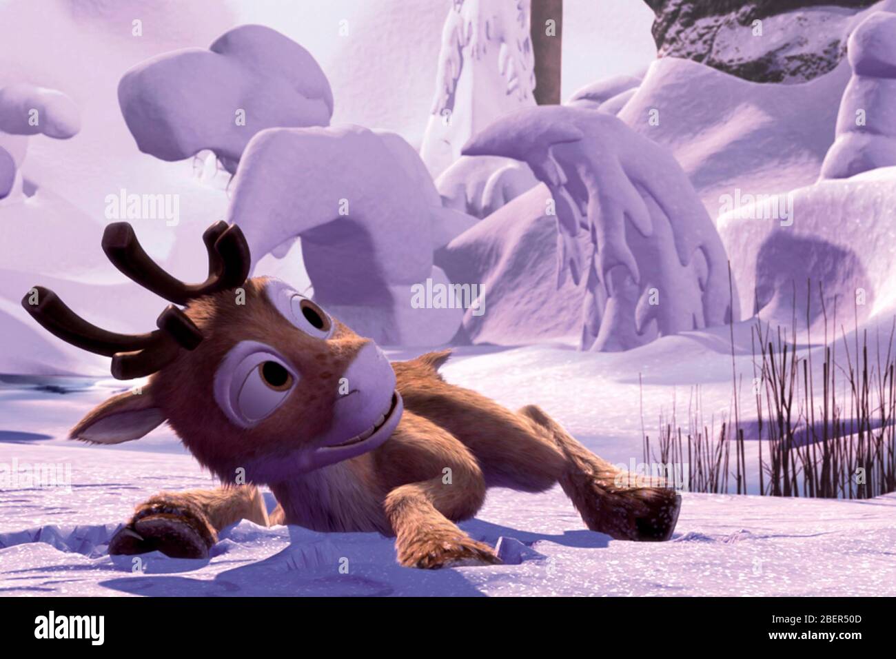 the flight before christmas Stock Photo