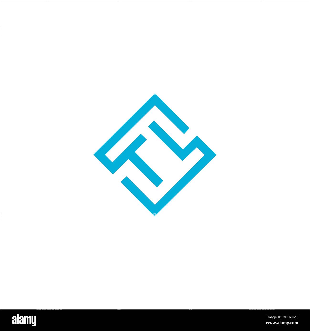 Initial letter lt logo or tl logo vector design template Stock Vector ...