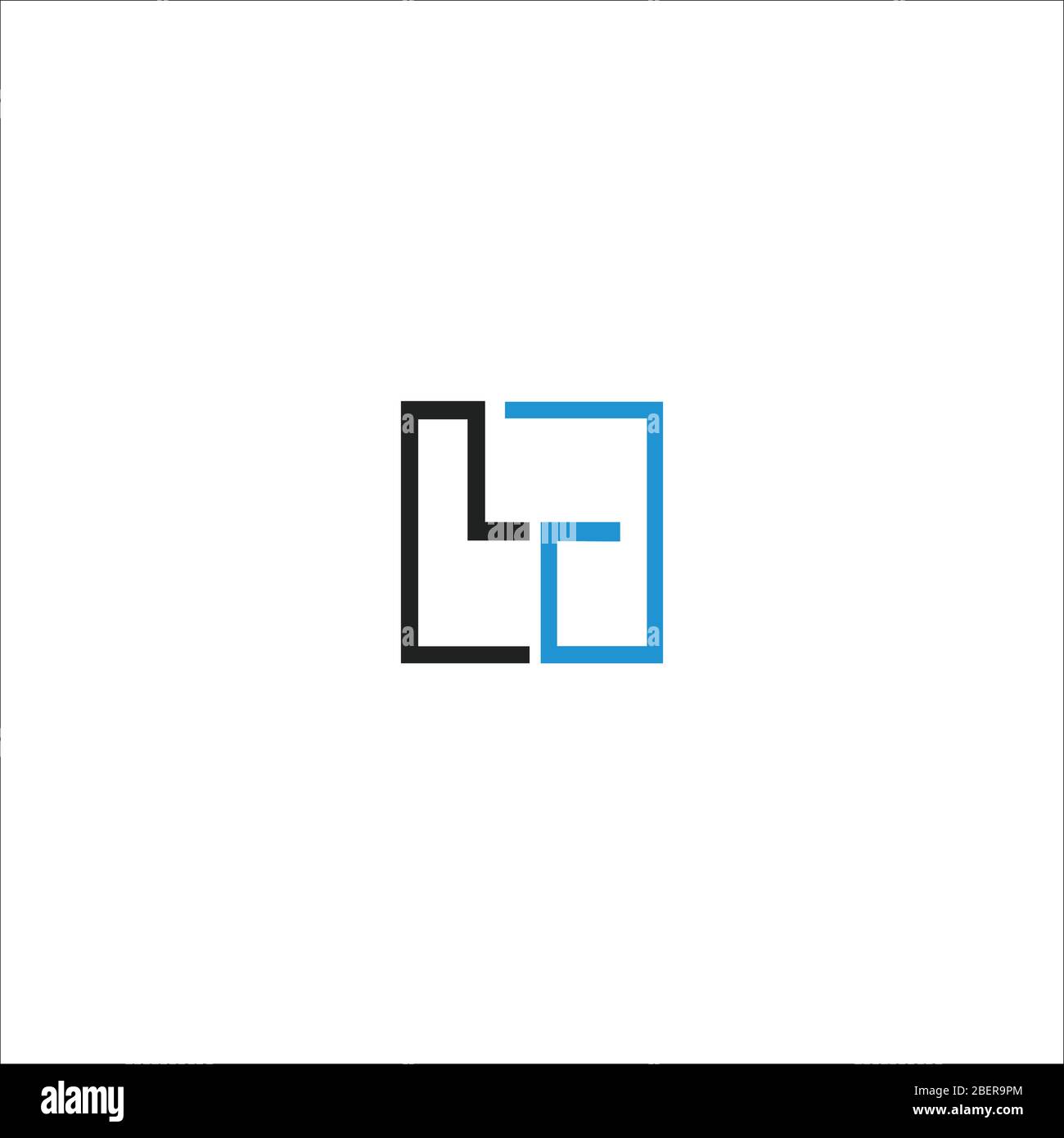 Initial letter lt logo or tl logo vector design template Stock Vector ...