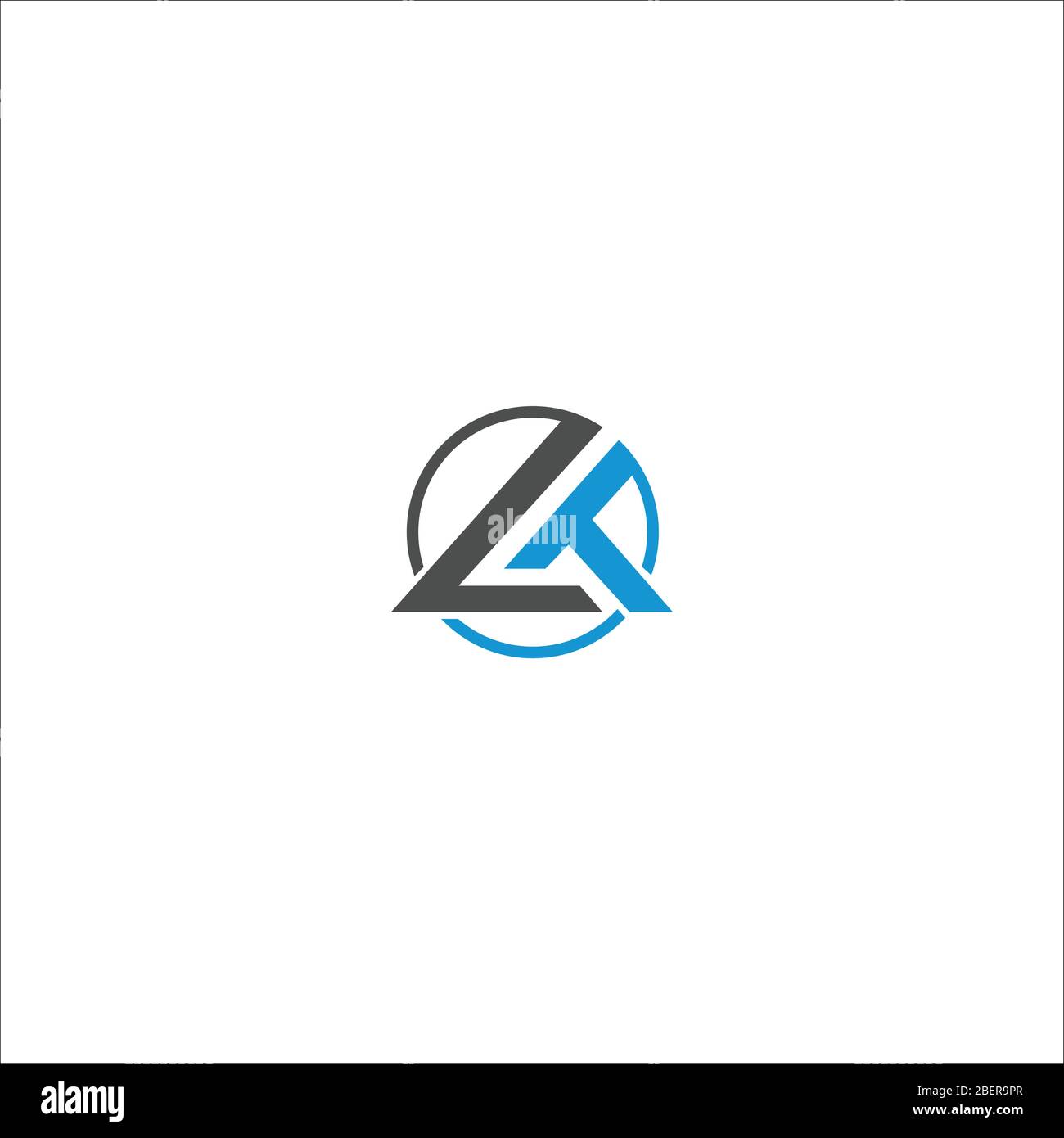 Initial letter lt logo or tl logo vector design template Stock Vector