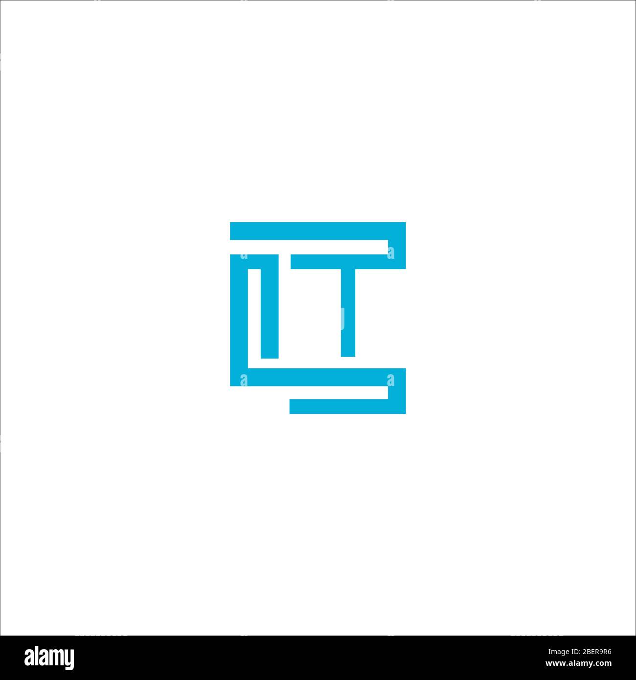 Initial letter lt logo or tl logo vector design template Stock Vector ...