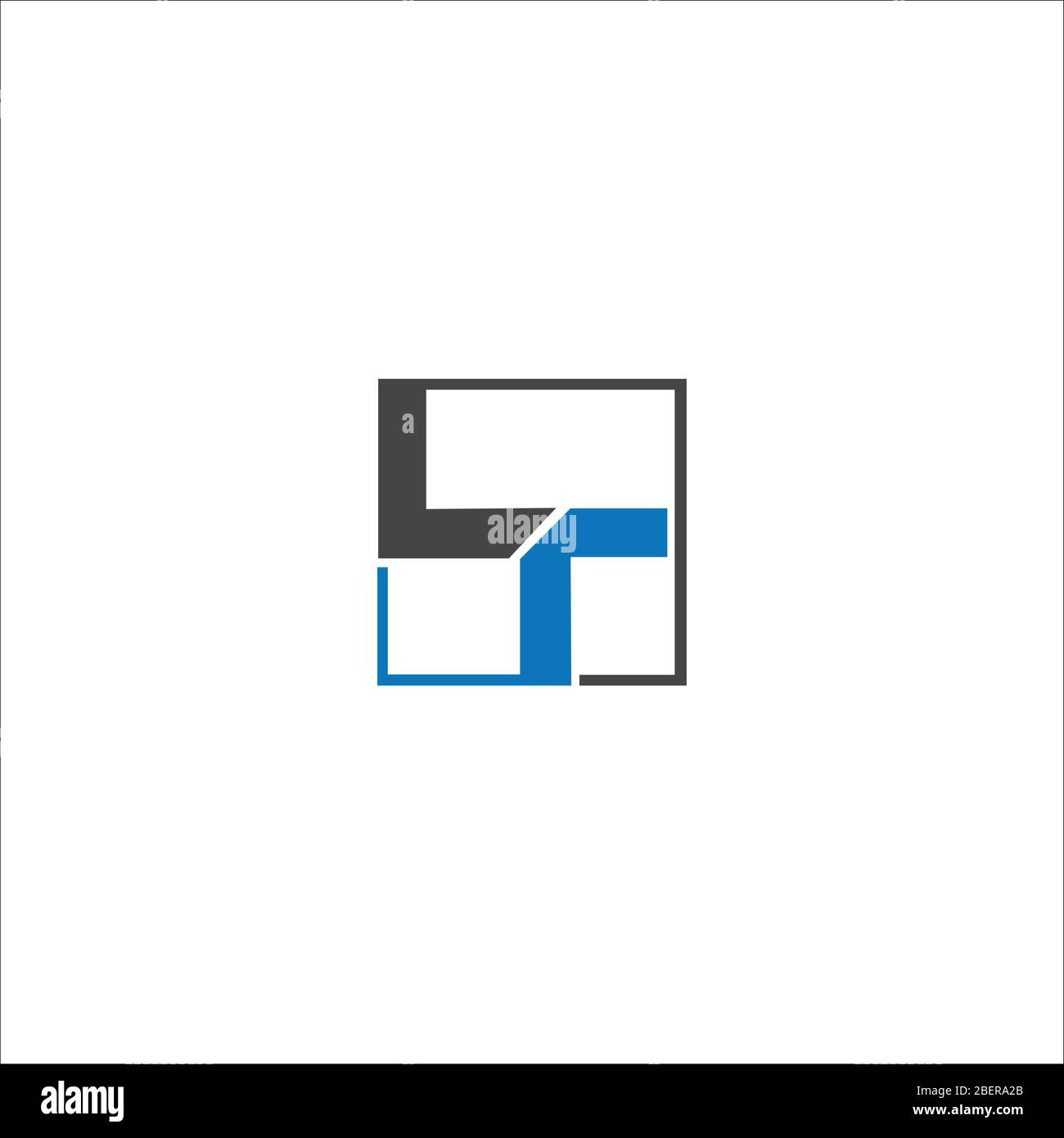 Initial letter lt logo or tl logo vector design template Stock Vector ...