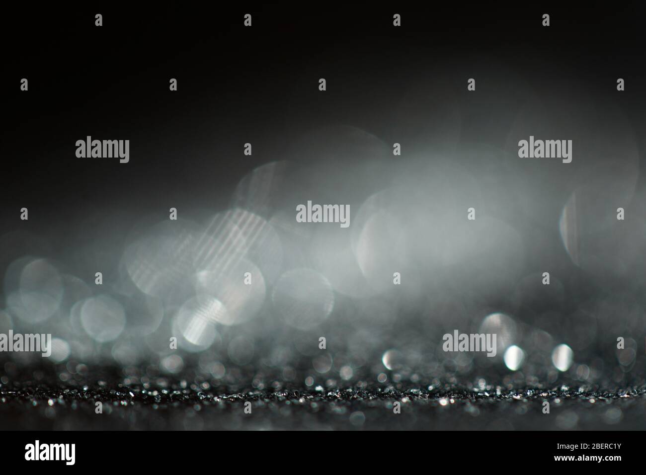 Silver Sparkling Glitter Bokeh Background With Snow Abstract And Light.  Christmas Concept Background. Stock Photo, Picture and Royalty Free Image.  Image 69629919.