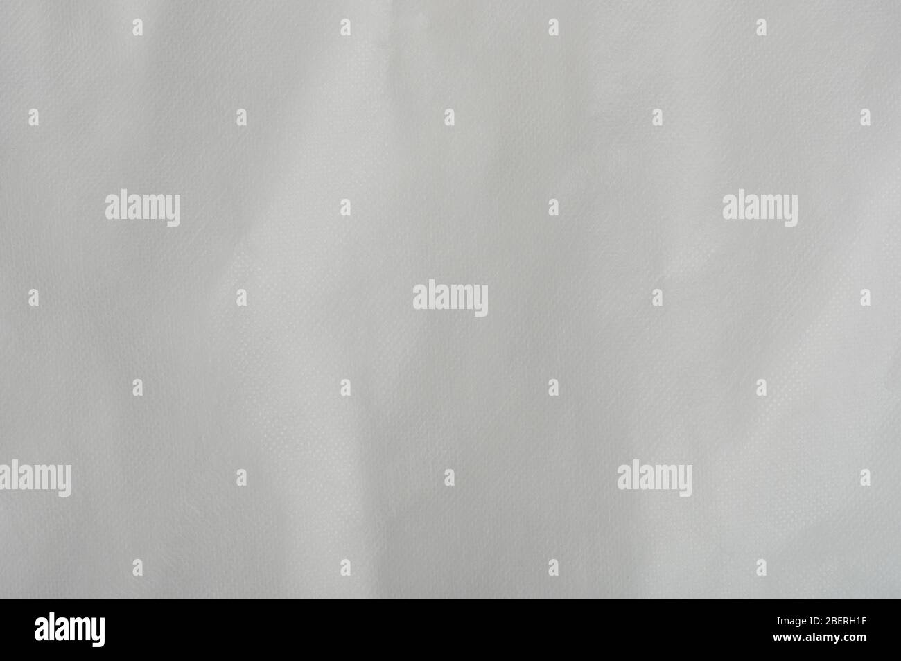 White cotton canvas texture background close up view Stock Photo