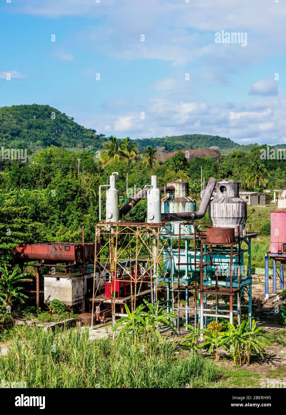 FNTA Sugar Mill Valley Museum, Valle de los Ingenios, Sancti Spiritus Province, Cuba Stock Photo