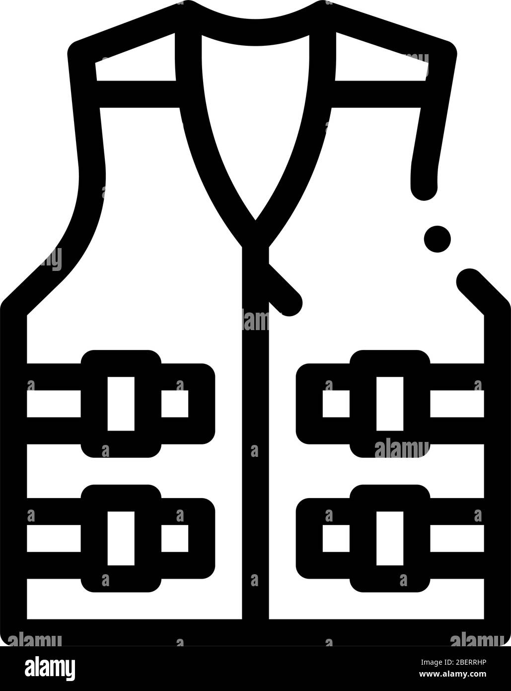 life vest icon vector outline illustration Stock Vector Image & Art - Alamy
