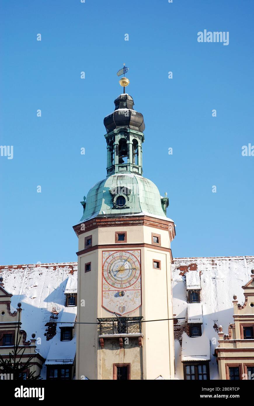 Leipzig old town hall clock tower hi-res stock photography and images ...