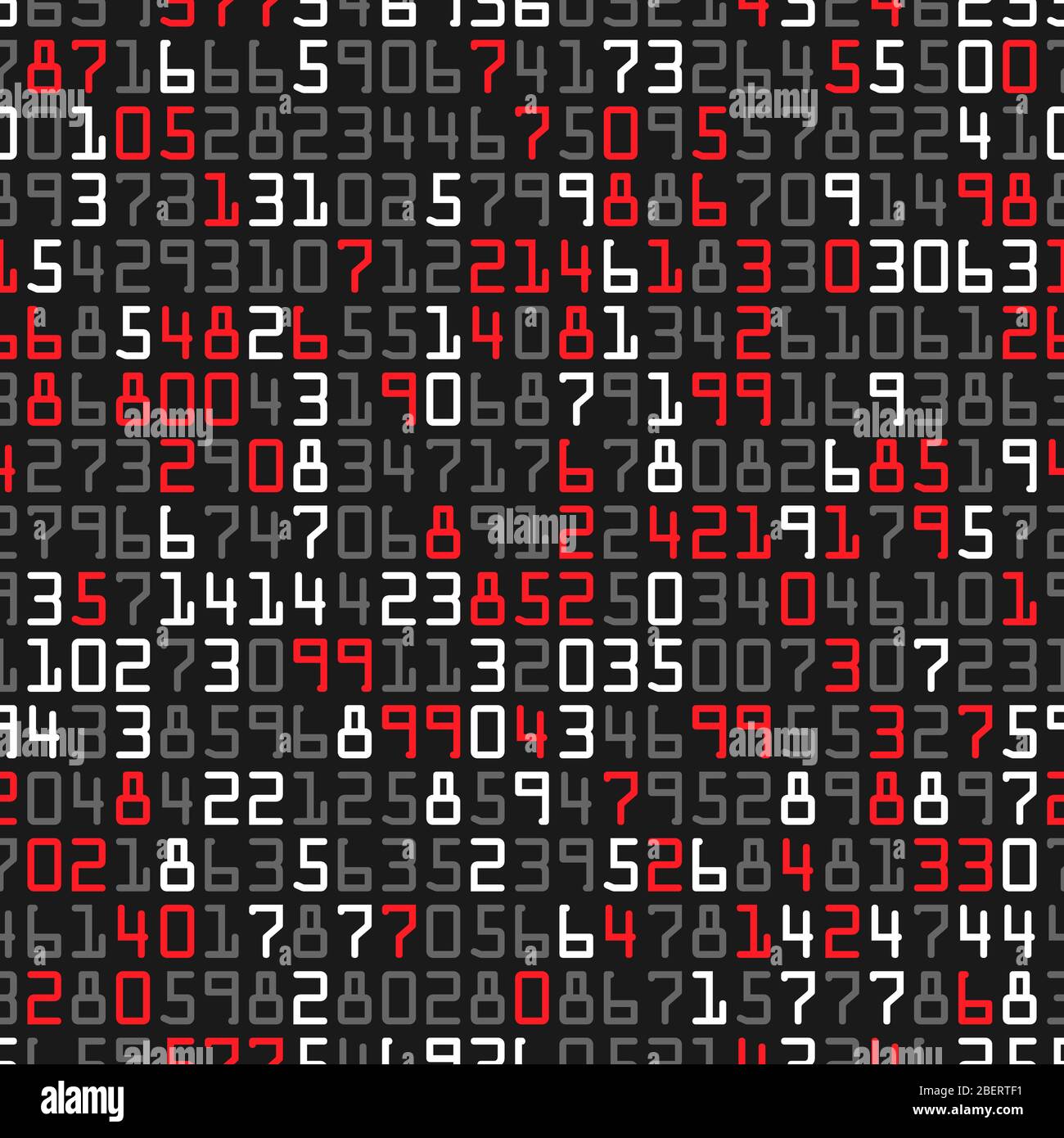 Red Gray And White Numbers Letters In Random Order On White Stock red-gray-and-white-numbers-letters-in-random-order-on-white-stock