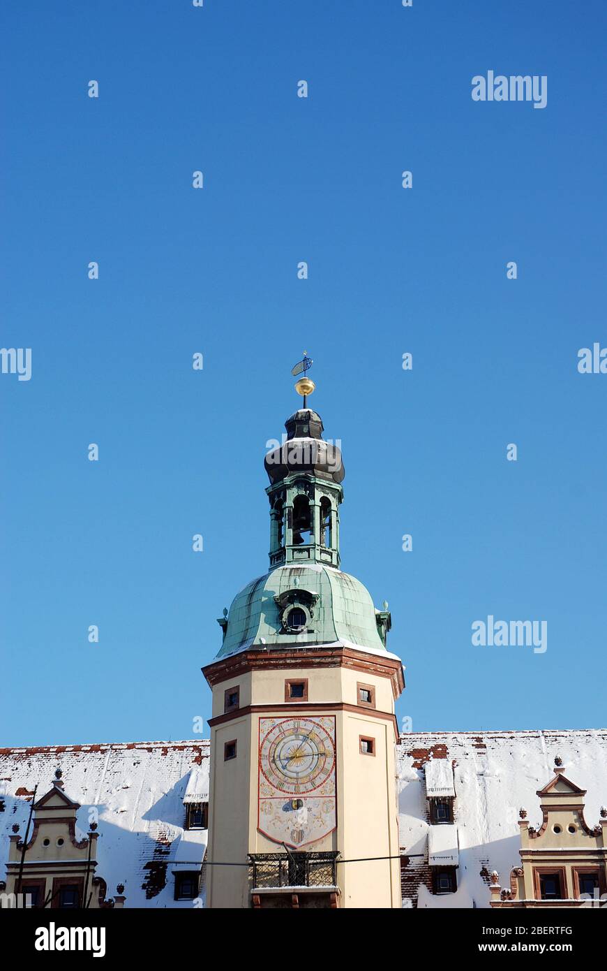 Leipzig old town hall clock tower hi-res stock photography and images ...