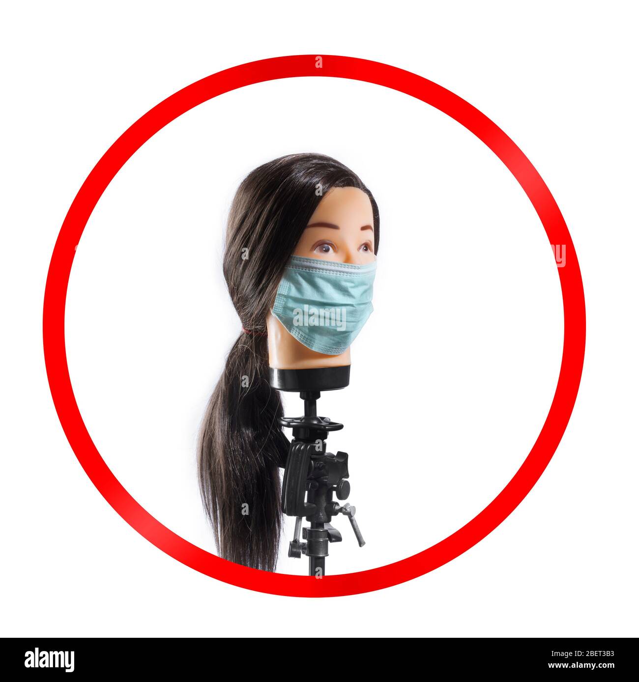 face on mask Stock Photo Alamy
