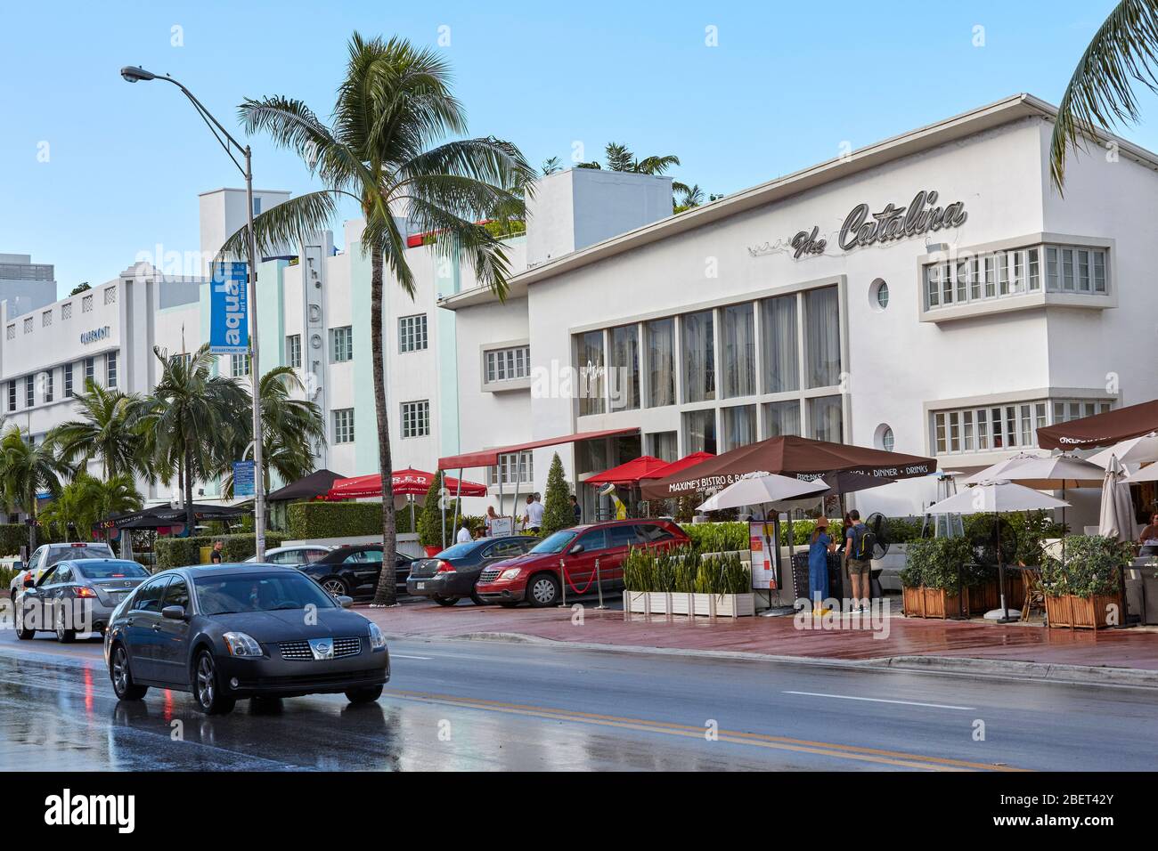 Catalina Hotel and Beach Club on Collins Avenue in South Beach, Miami ...