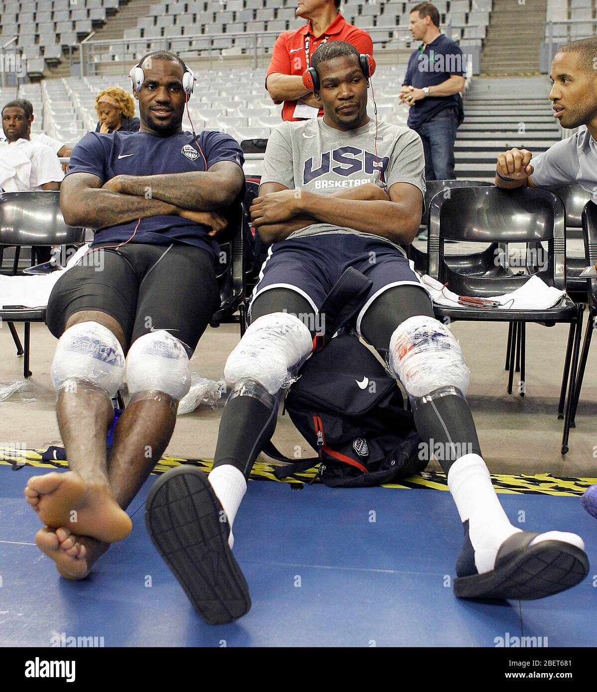 kevin durant no shoes