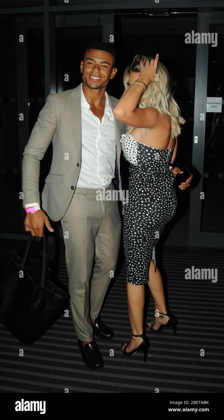 Megan Barton-Hanson and Wes Nelson Love Island- Aftersun live itv show