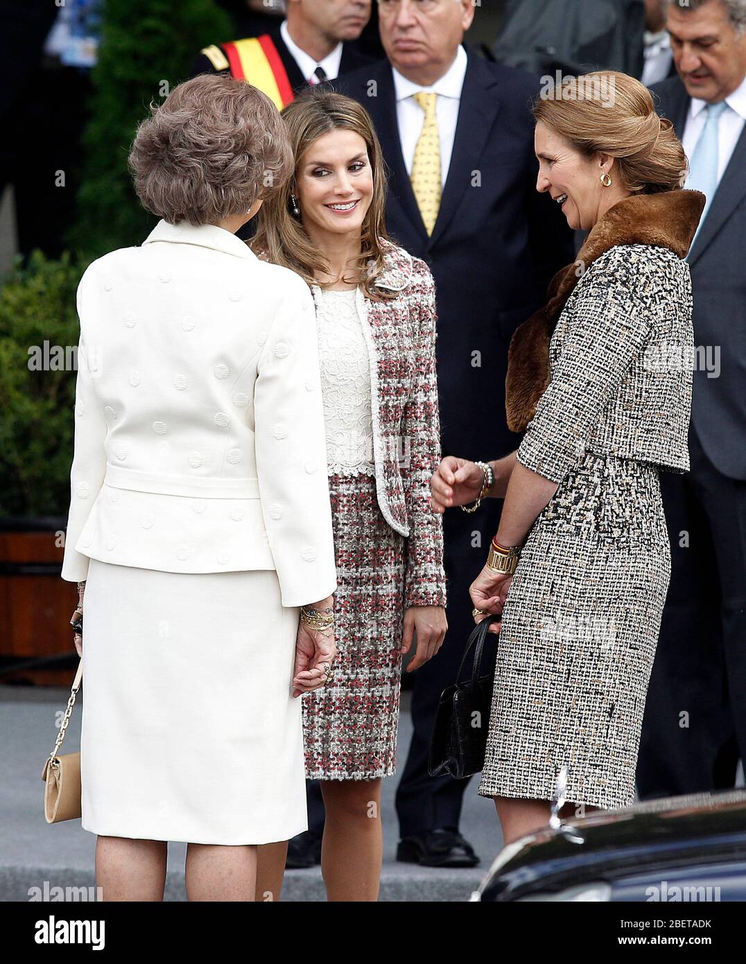 Queen Sofia of Spain, Princess Elena of Spain at the Congress