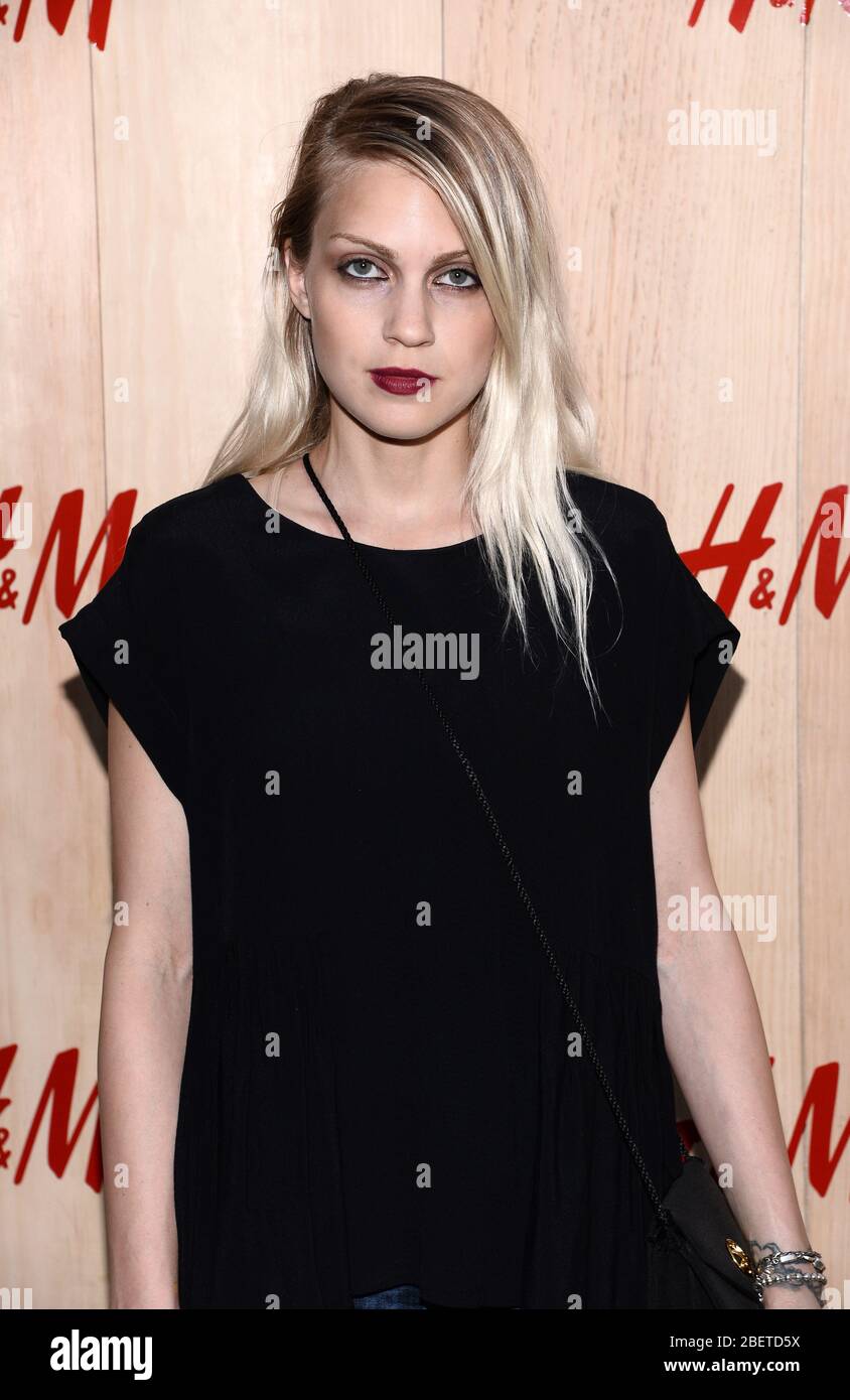 NEW YORK, NY - JUNE 19: Katie Gallagher pictured at the H&M Summer Camp  Kickoff Party Café de la Esquina on June 19, 2014 in Brooklyn,New York  .HP/St Stock Photo - Alamy