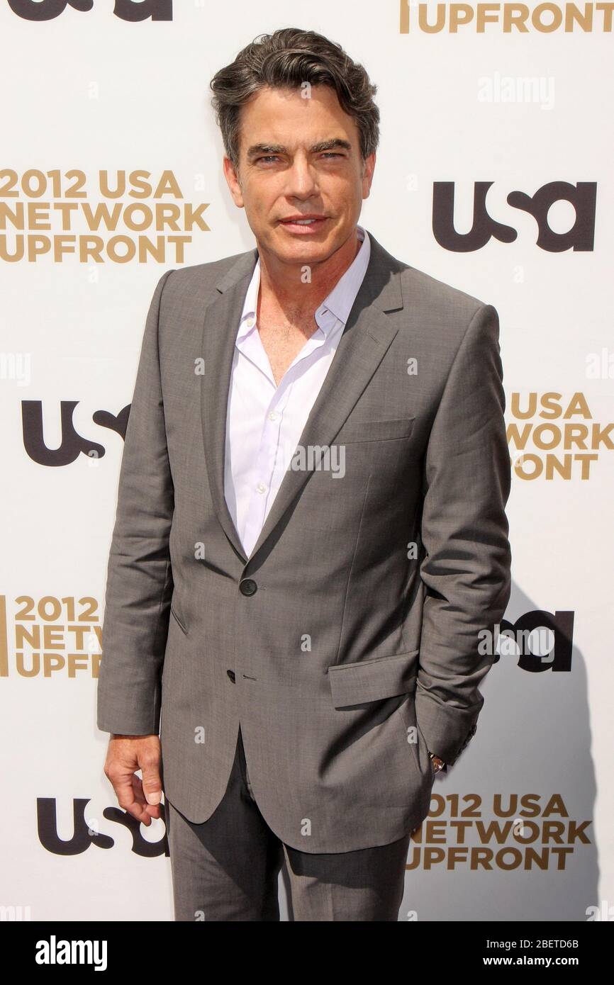 Peter Gallagher attends USA Network's 2012 Upfront Event at Lincoln Center's Alice Tully Hsll in New York, 17.05.2012.  Credit: Rolf Mueller/face to f Stock Photo