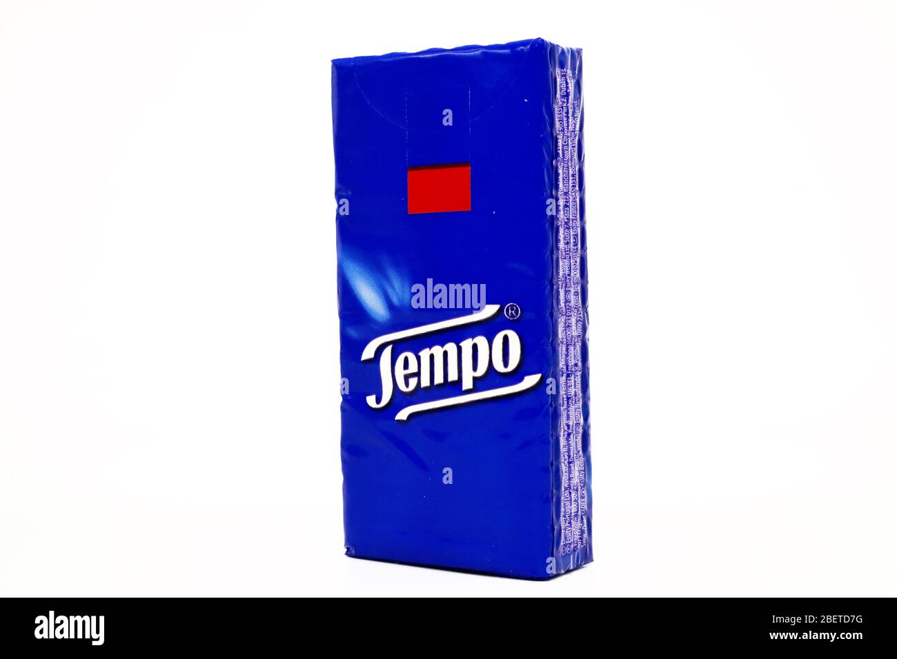 TEMPO Handkerchiefs, Pocket Tissues. Tempo is a brand of ESSITY Stock Photo  - Alamy