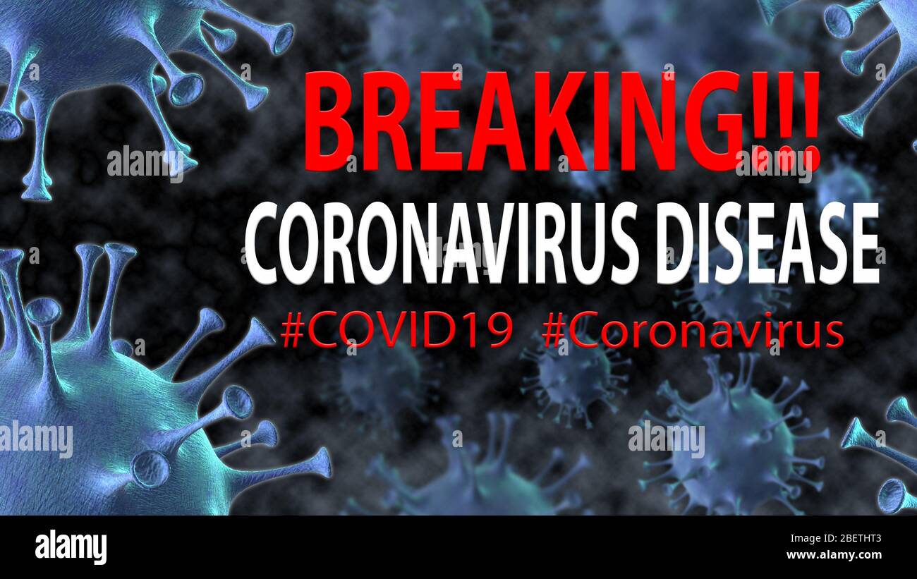 Coronavirus 2019-nCov novel coronavirus concept responsible for Asian flu outbreak and coronaviruses influenza as dangerous flu strain cases as a pand Stock Photo