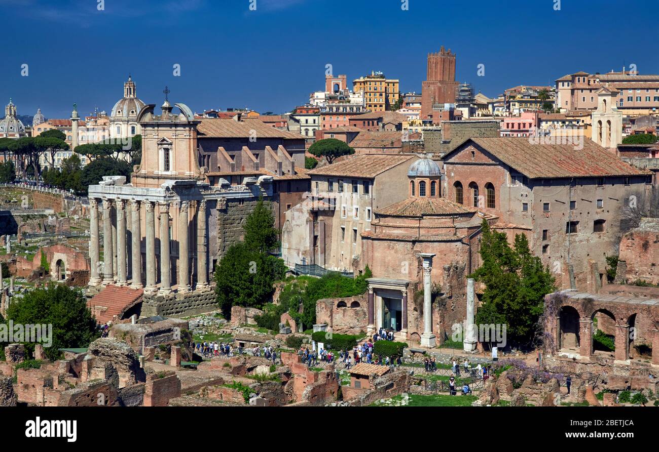City of Roma, Italia. Stock Photo