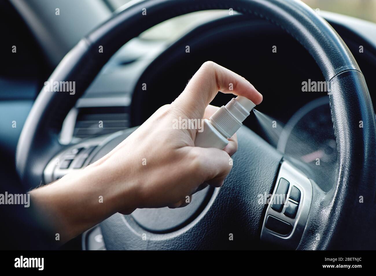 Disinfectant spray hires stock photography and images Alamy