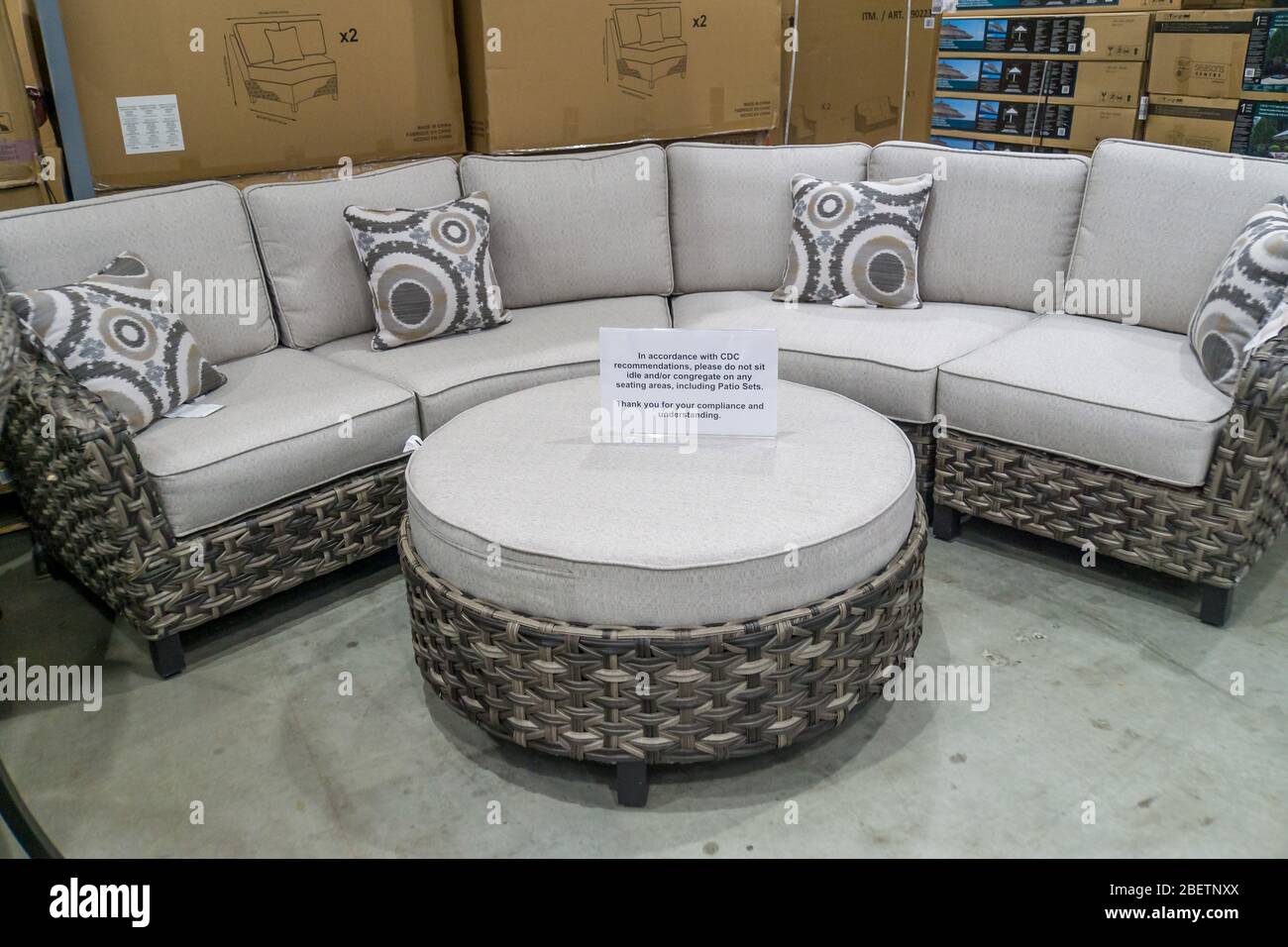 Vigo 5 piece woven sectional costco online
