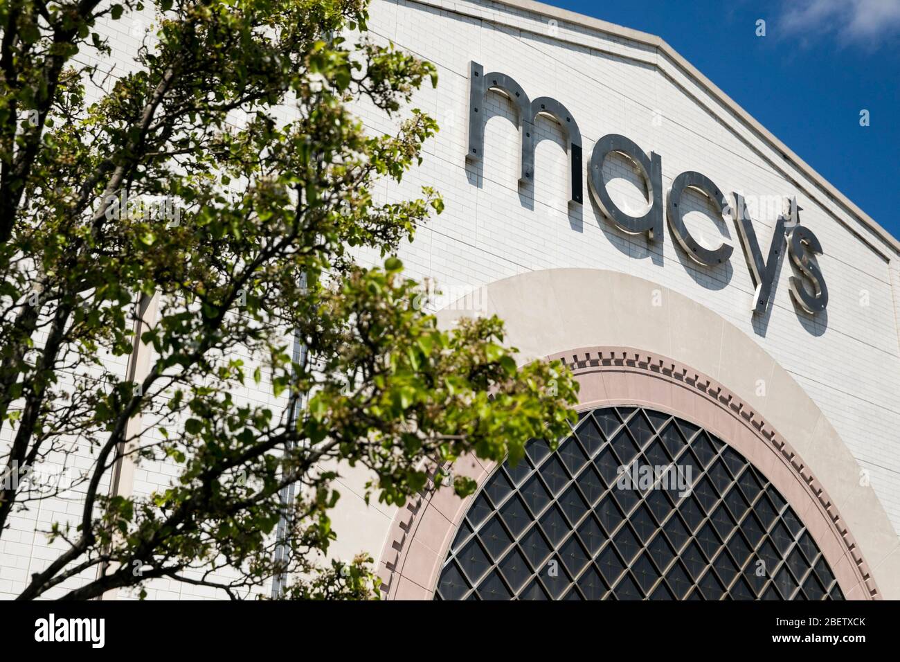 A Logo Sign Outside Of A Macy S Retail Store Location In Mays