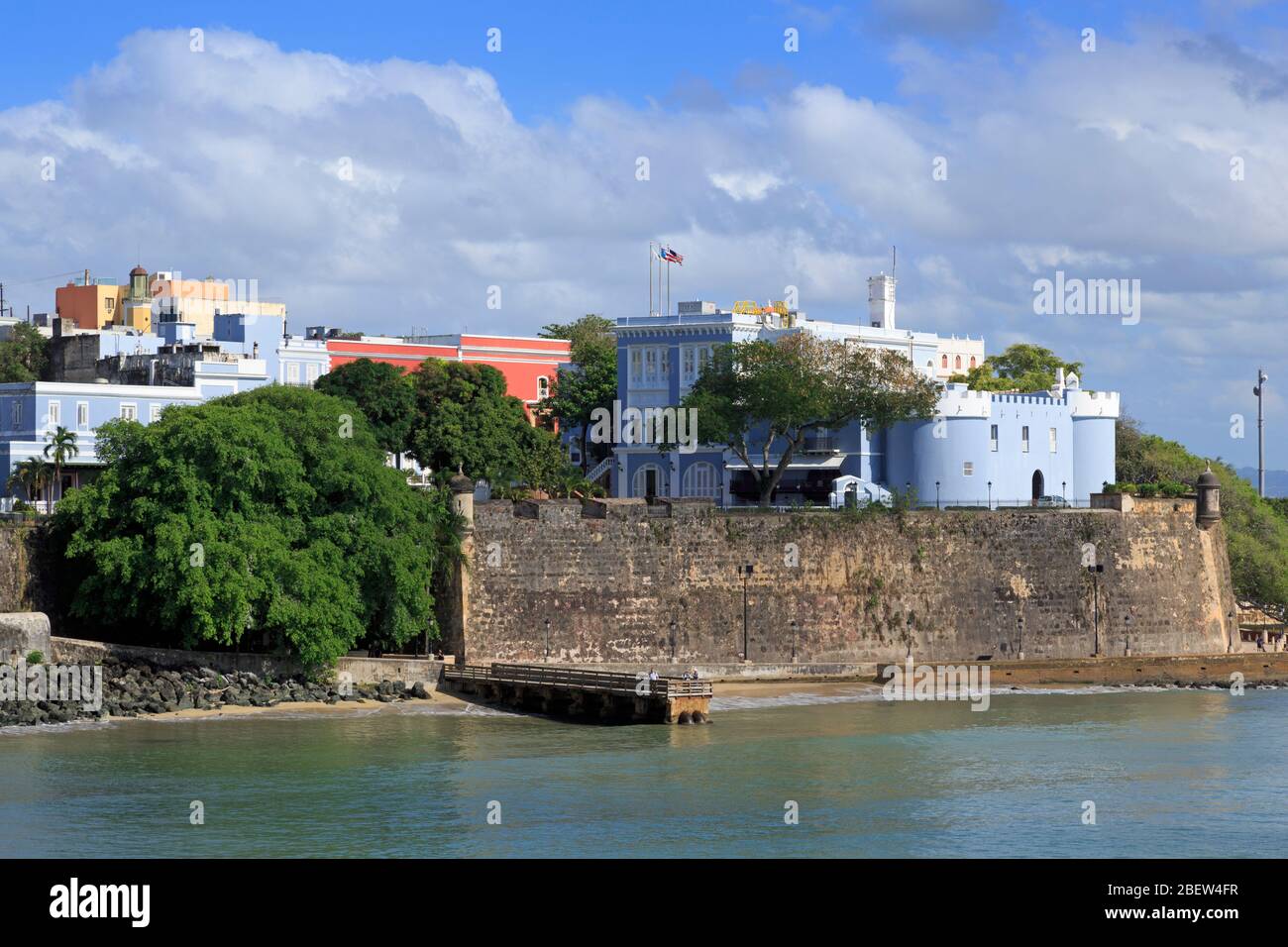 Loccor 5x3ft Fabric Old San Juan Backdrop Puerto Rico Coast National Historic Site - View #10