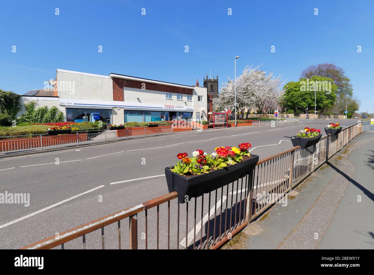 Tesco Express on Wakefield Road in Swillington,Leeds Stock Photo Alamy