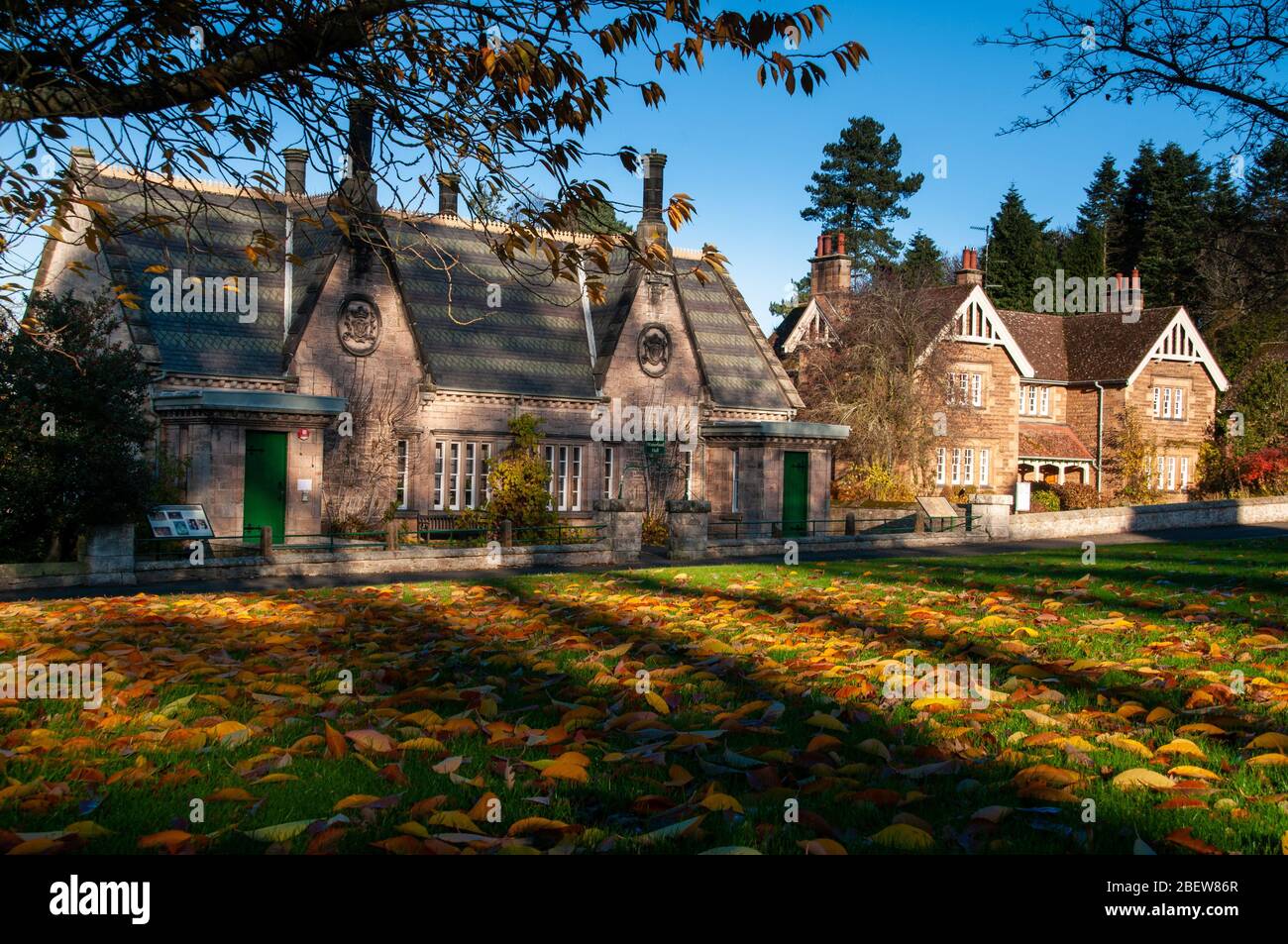 Lady Waterford Hall part of the model village of Ford in North