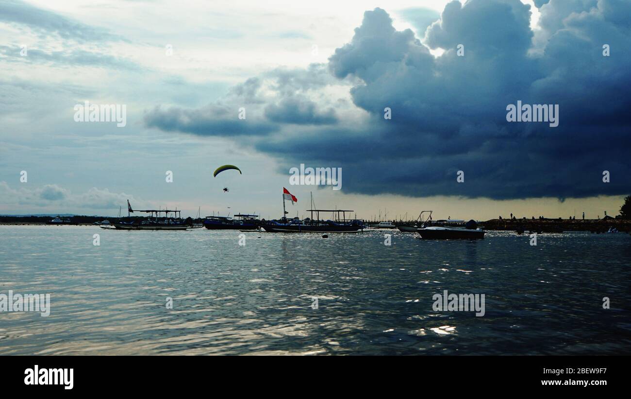 View of a small boat on the beach Stock Photo - Alamy