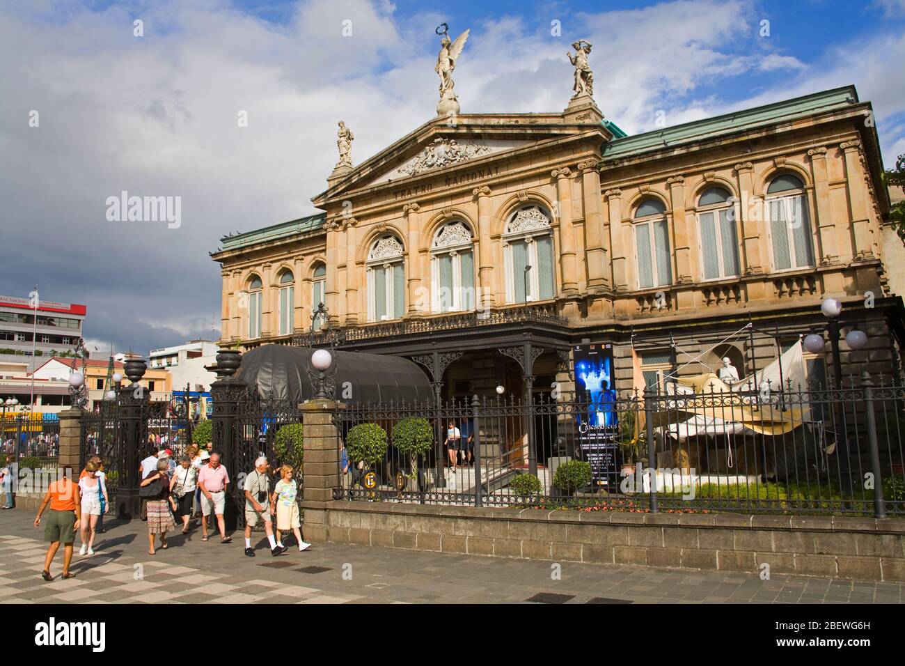 The National Theater in San Jose, Costa Rica, Central America Stock Photo