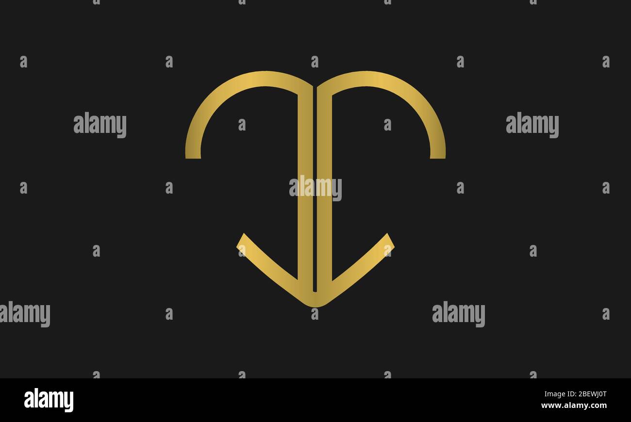 Heart Shaped Letter C or Letter CC Iconic Logo Design, logo design for