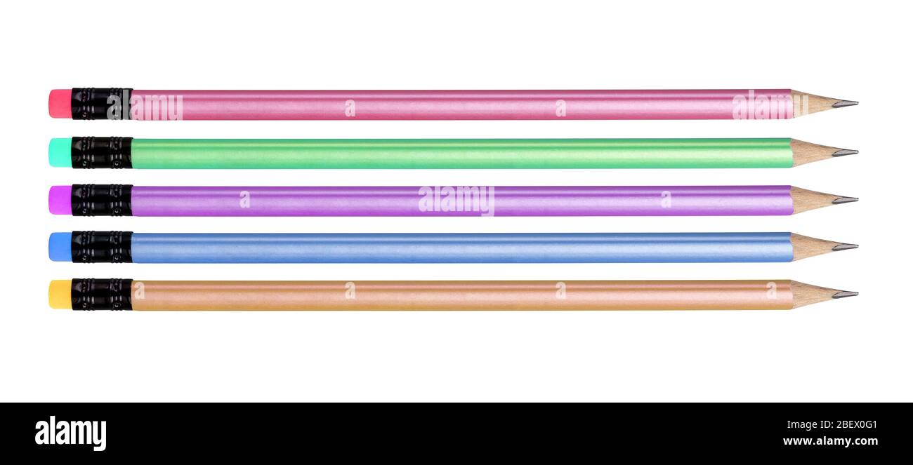 Drawing supplies assorted color pencils hires stock photography and images Alamy