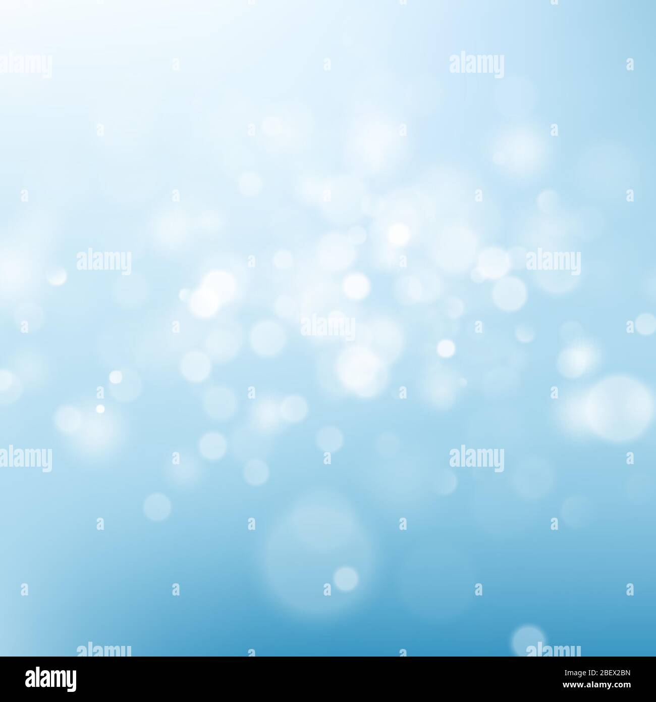 Light blue sky abstract background. Nature blur defocused bokeh light