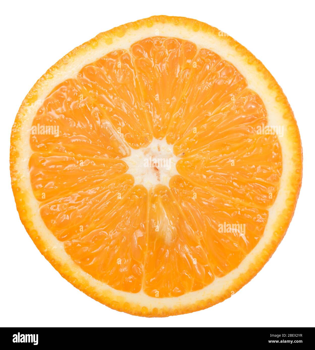 Fresh orange isolated on white background Stock Photo - Alamy