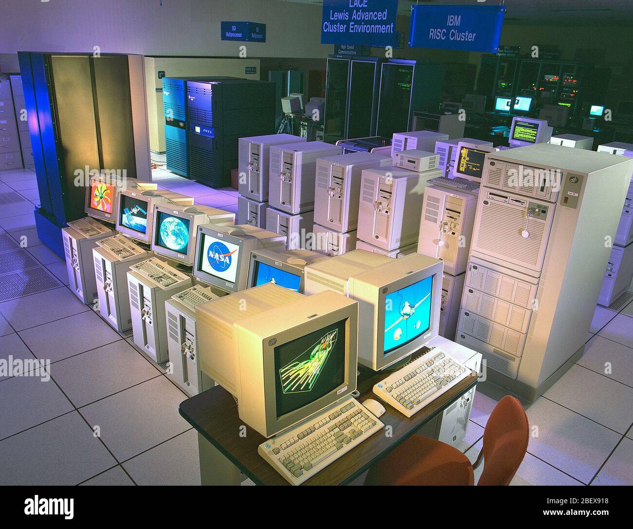Nasa Headquarters Inside Computer Room