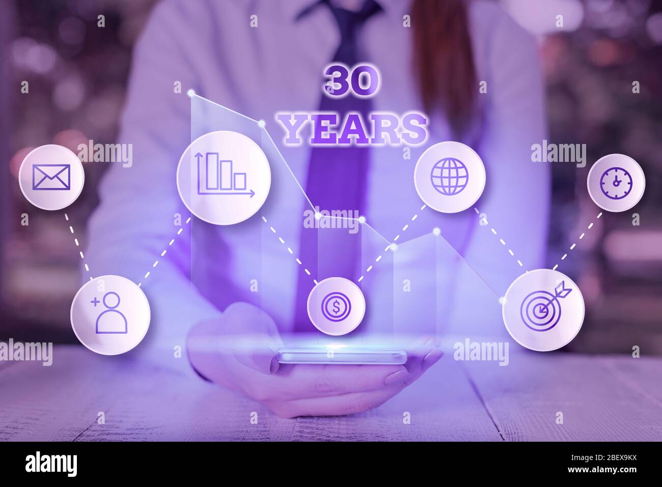 Conceptual hand writing showing 30 Years. Concept meaning Remembering ...