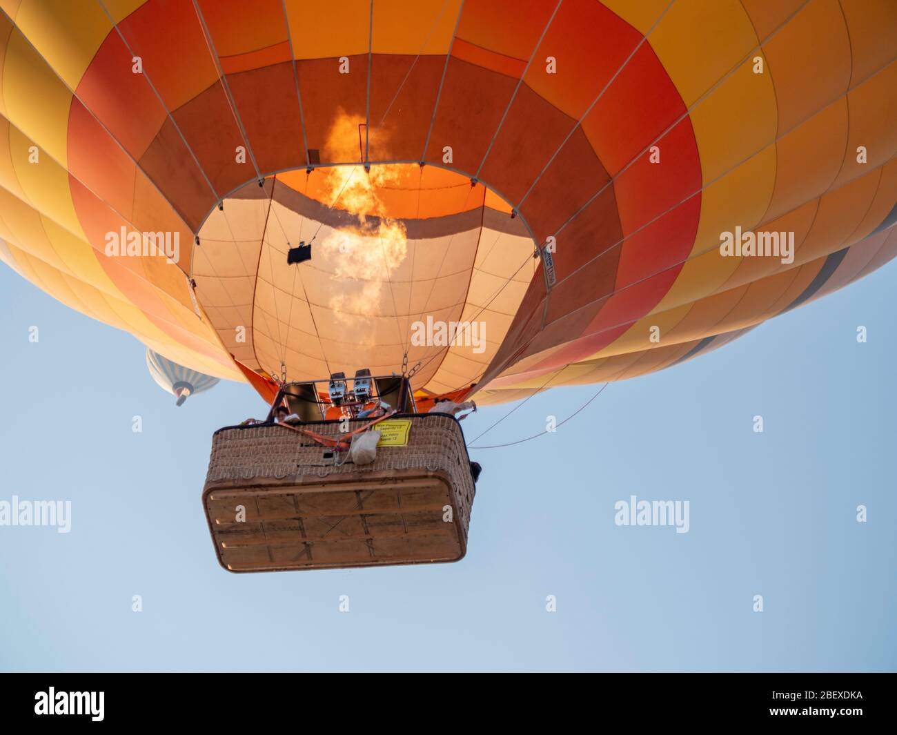 hot air balloon flame