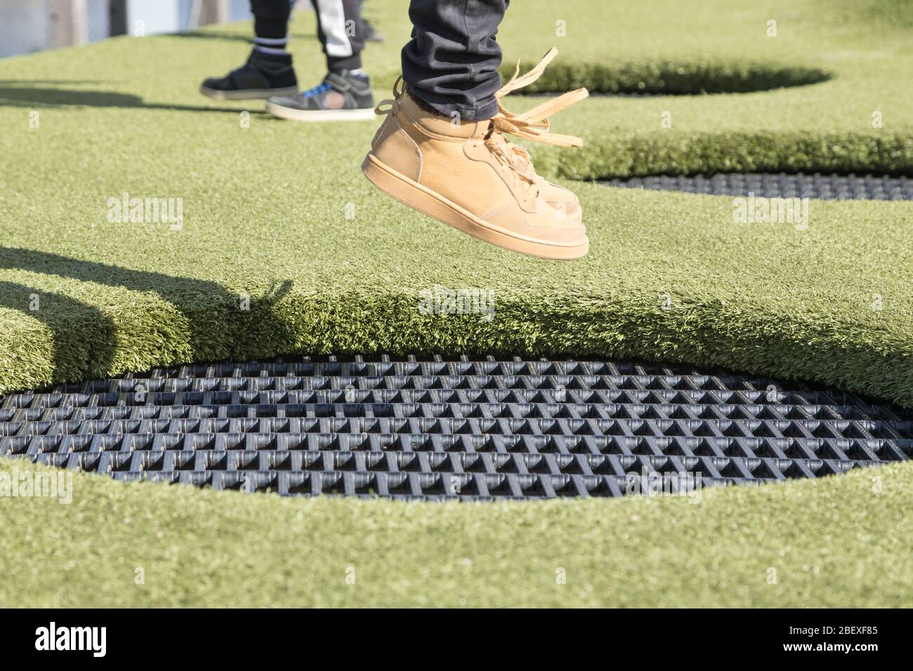 Bouncy shoes hi-res stock photography and images - Alamy