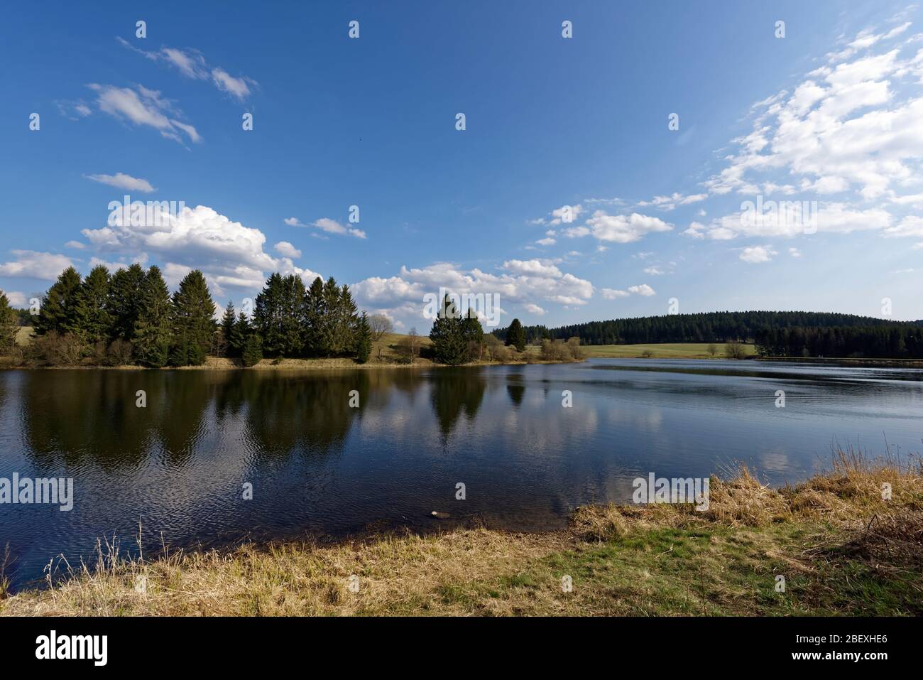 Buntenbocker Teiche,Oberharzer Wasserregal Stock Photo Alamy