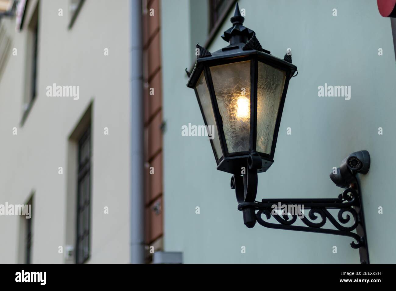 Lit Street Lamps High Resolution Stock Photography and Images - Alamy