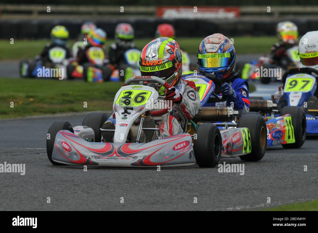 Lando Norris cadet karting career Stock Photo - Alamy