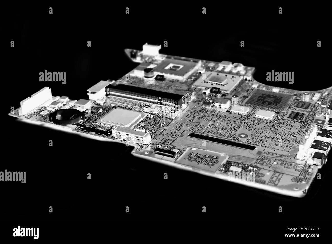 Old computer memory chip on hi-res stock photography and images 