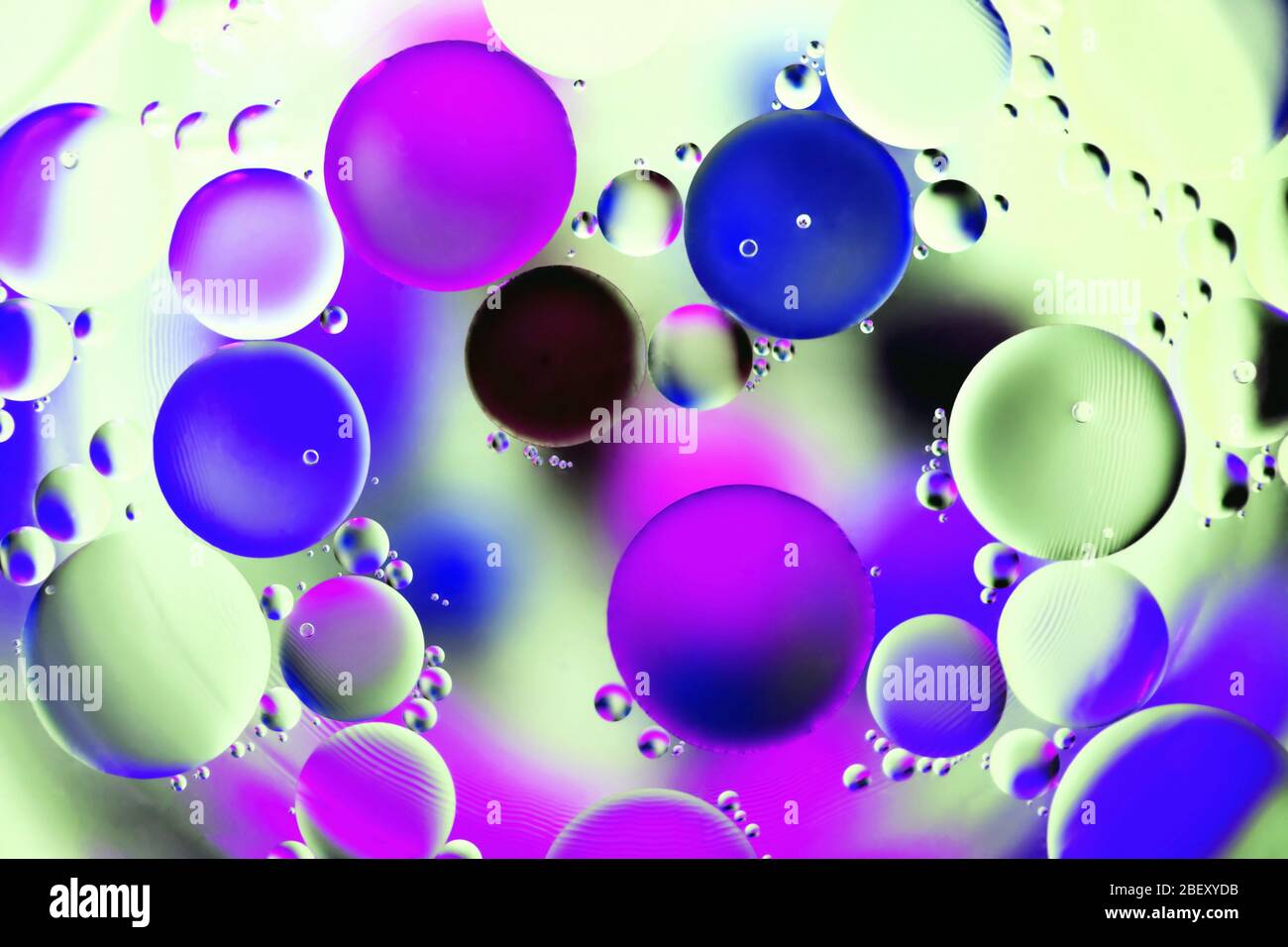 background, multicolored balls, blur, texture, heterogeneous color Stock Photo