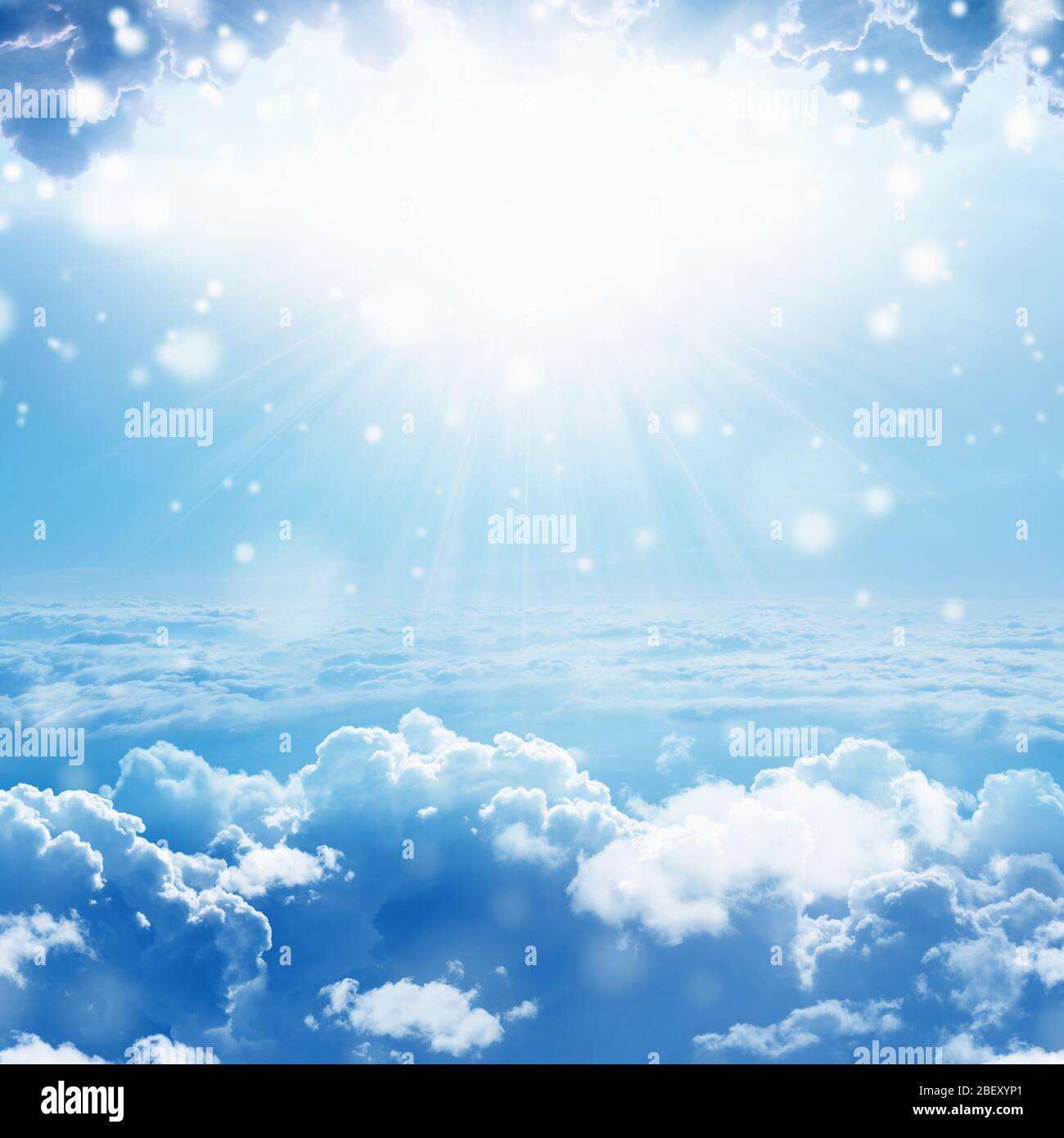 sky sun cloud heaven background, Stock image