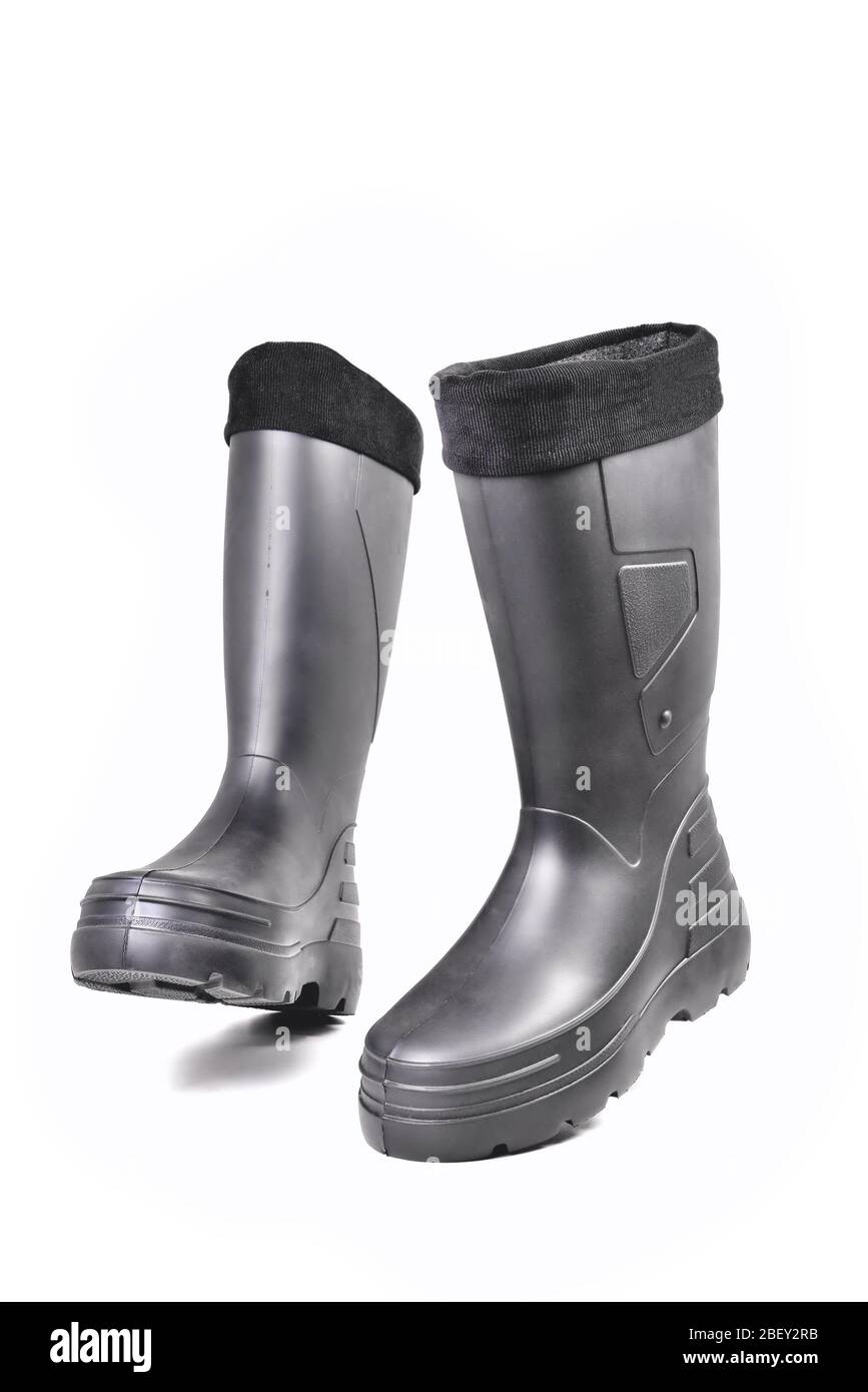 With old boot in snow hi-res stock photography and images - Alamy