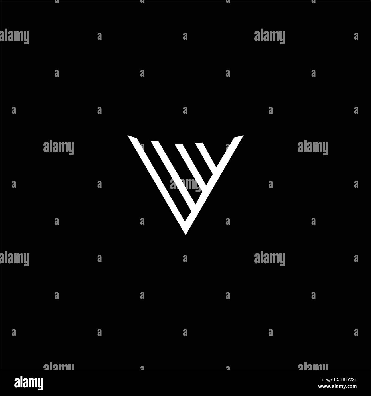 Initial letter v logo vector design template Stock Vector Image & Art ...