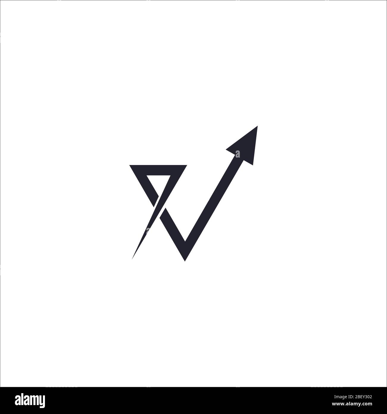 Initial letter v logo vector design template Stock Vector Image & Art ...
