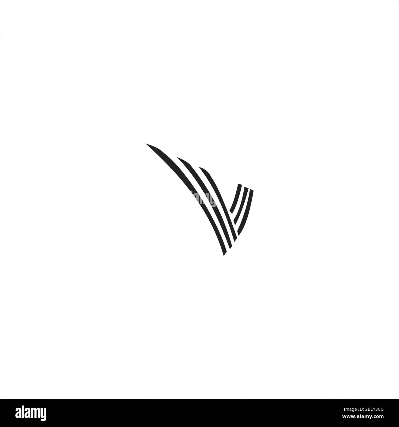 Initial letter v logo vector design template Stock Vector Image & Art ...